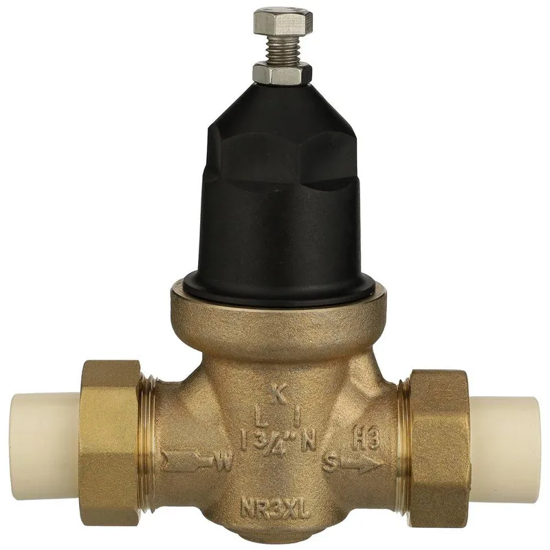 Zurn 34-NR3XLDUCPVC NR3XL 3/4 in. 75# Cast Bronze Double Union x CPVC Pressure Reducing Valve