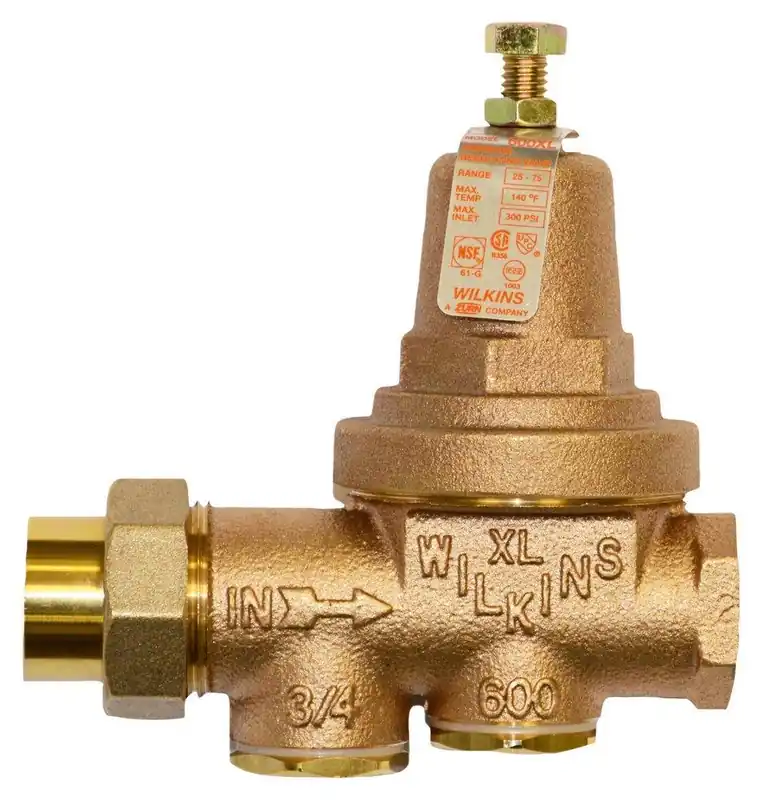 Zurn 112-600XLHR 600XL 1-1/2 in. 300 psi Cast Bronze Union FNPT x FNPT High Range Pressure Reducing Valve