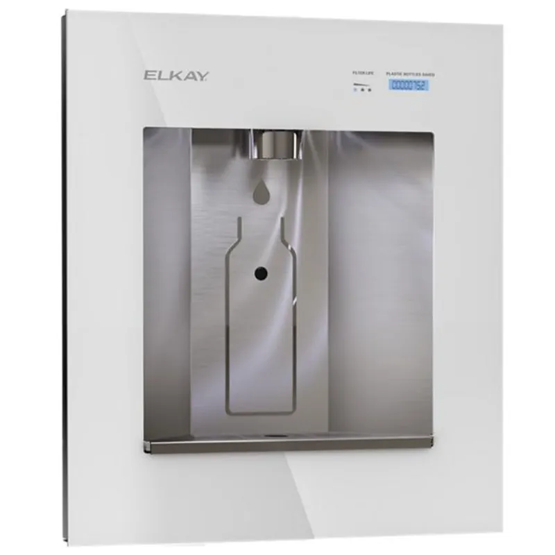 Elkay LBWD06WHK ezH2O Liv Built-in Filtered Refrigerated Water Dispenser Remote Chiller Aspen White