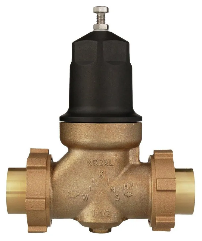 Zurn 112-NR3XLDUC NR3XL 1-1/2 in. 300 psi Cast Bronze Double Union FNPT Pressure Reducing Valve