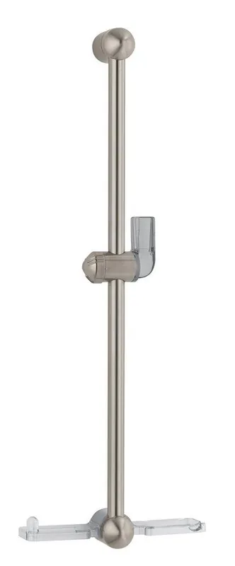 Hansgrohe 06890820 Unica E Slide Bar with Soap Dish in Brushed Nickel