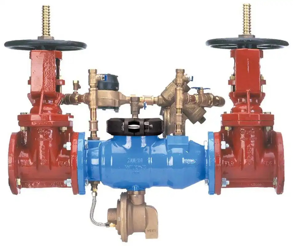 Zurn Wilkins 4-375DA Model 375DA 4 in. Ductile Iron Flanged 350 psi Backflow Preventer