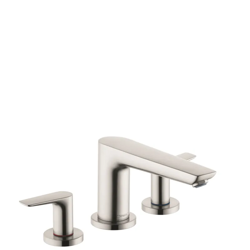 Hansgrohe 71747821 Talis E 3-Hole Roman Tub Set Trim in Brushed Nickel