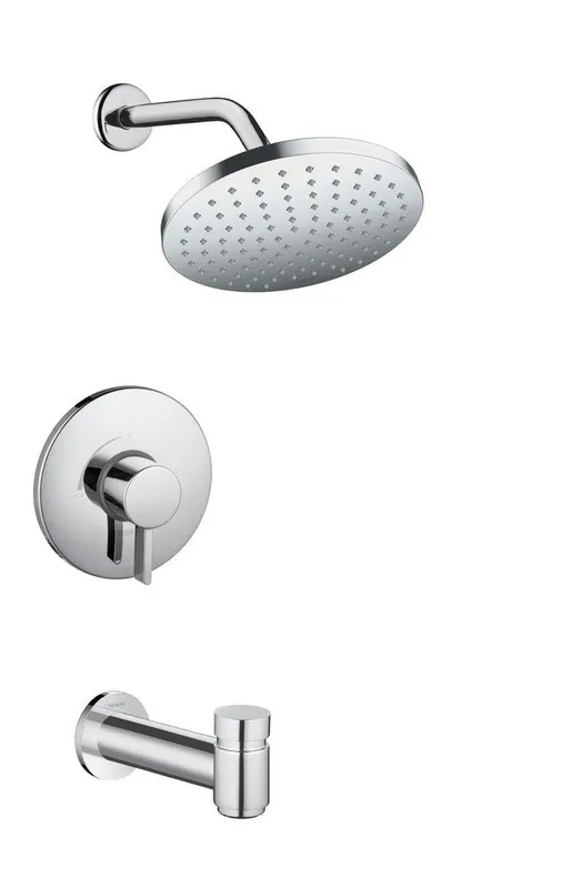 Hansgrohe 04956000 Vernis Blend One Handle Single Function Bathtub & Shower Faucet in Chrome (Trim Only)
