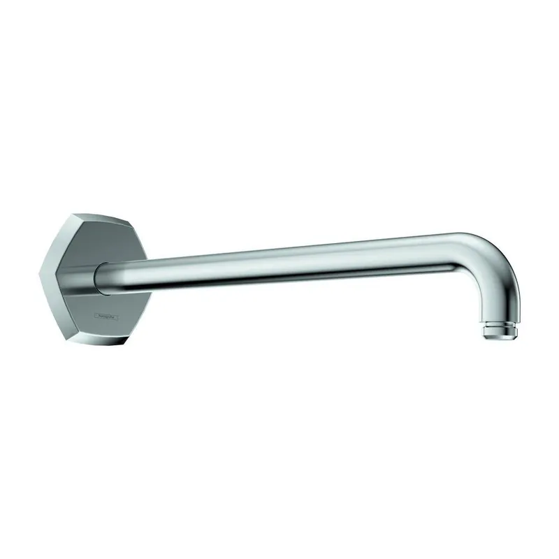 Hansgrohe 04833000 Locarno 1/2 x 15-19/50 in. NPT Brass Shower Arm in Chrome