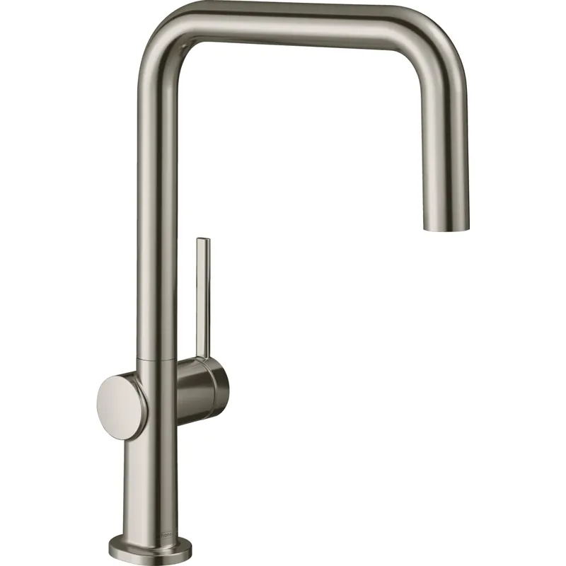 Hansgrohe 72806801 Talis N Kitchen Faucet, U-Style 1-Spray, 1.75 GPM in Stainless Steel Optic
