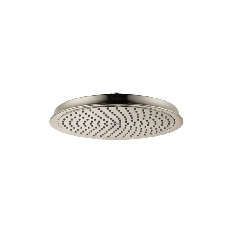 Hansgrohe 26920821 Raindance Classic Showerhead 240 1-Jet PowderRain 1.75 GPM in Brushed Nickel