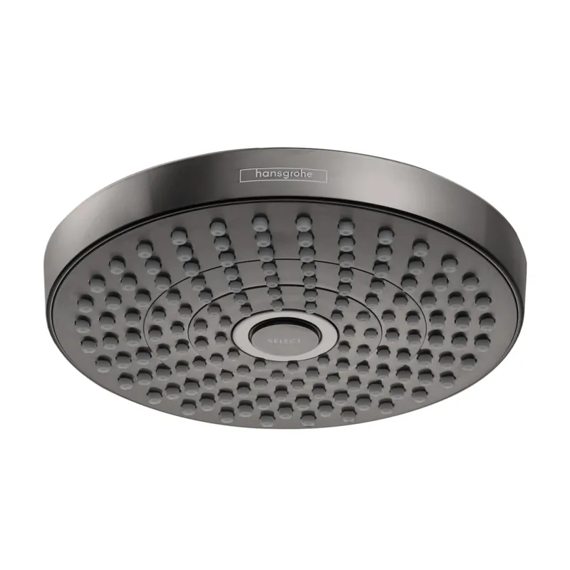 Hansgrohe 04388340 Croma Select S Showerhead 180 2-Jet 1.8 GPM in Brushed Black Chrome