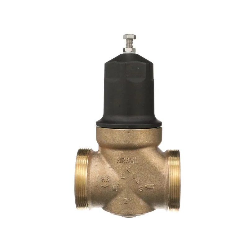 Zurn 2-NR3XLDUC NR3XL 2 in. 300 psi Cast Bronze Double Union FNPT Pressure Reducing Valve