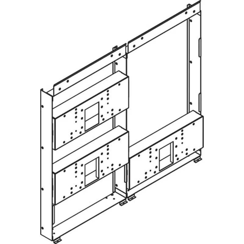 Elkay MFWS200 Mounting Frame for Bi-level In-wall Non-refrigerated Bottle Filling Stations With Integral Fountain