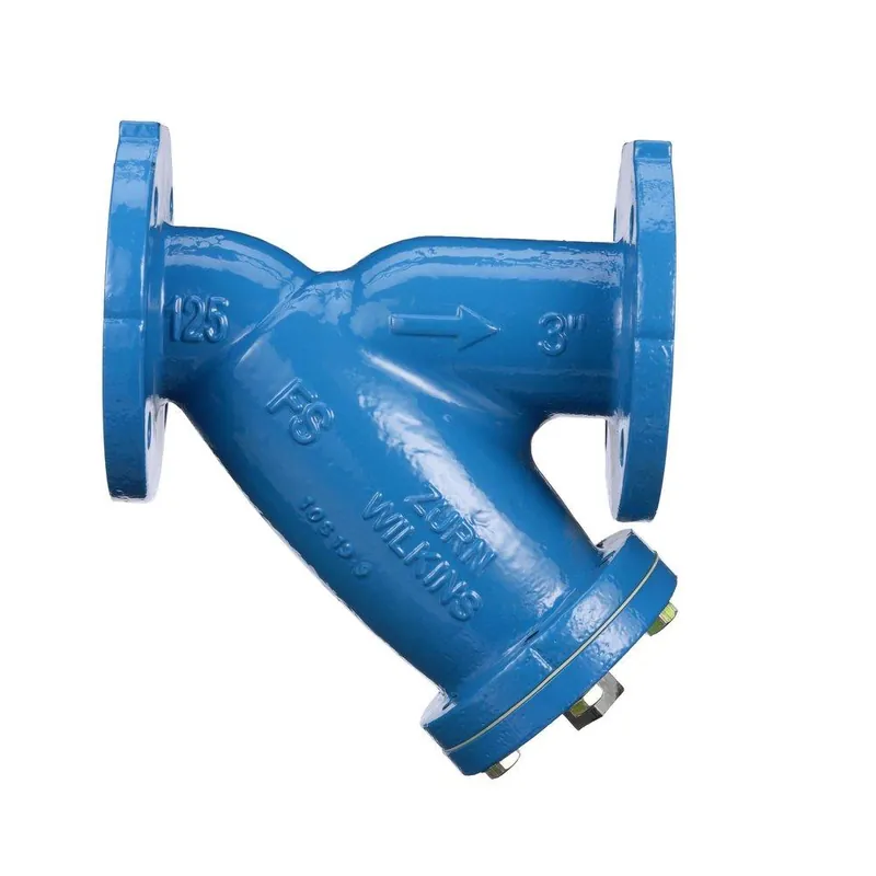 Zurn 3-FSC Model FSC 3 in. Flange Ductile Iron Epoxy Coated Y-Strainer