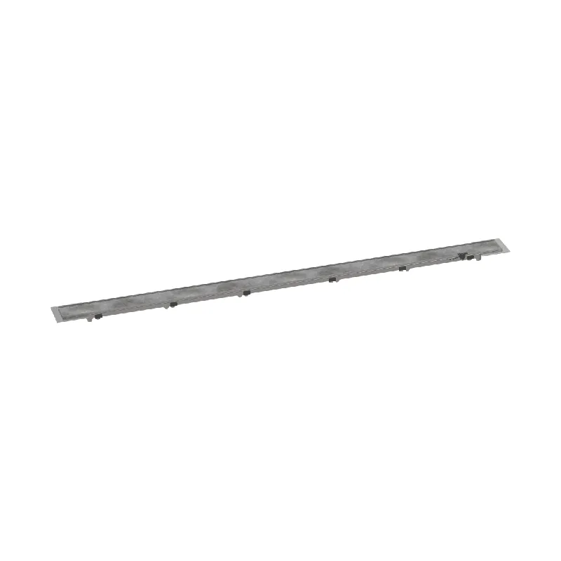 Hansgrohe 56034001 RainDrain Rock Trim Flex 47 1/4 Cut to Size and Tileable