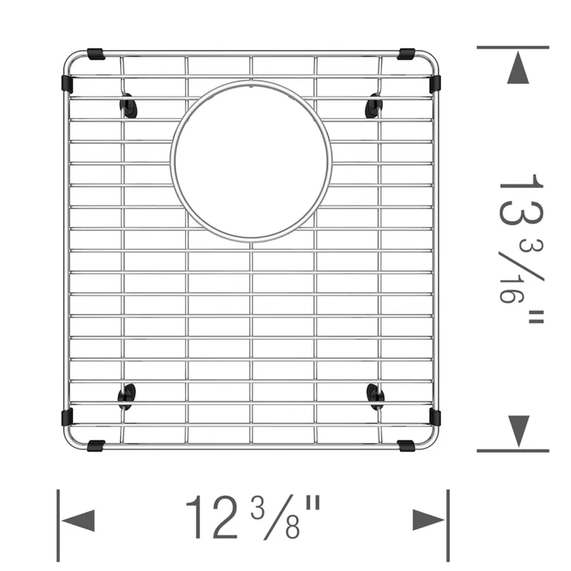 Blanco 239955 Stainless Steel Bottom Grid for Vintera 50/50 Sinks