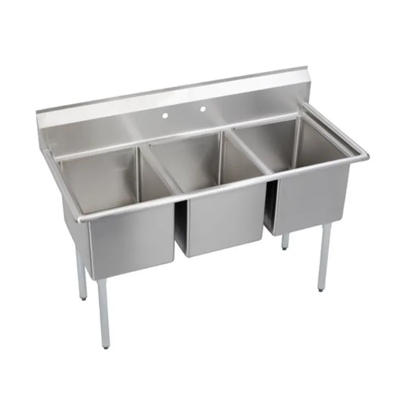 Elkay 14-3C16X20-0X Dependabilt Stainless Steel Sink 57 x 25-13/16 x 43-3/4
