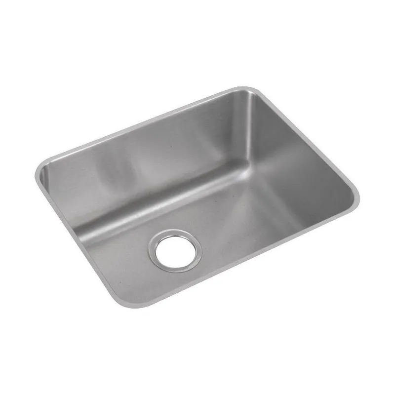 Elkay ELUH211512 Lustertone Classic Stainless Steel 23-1/2 x 18-1/4 x 12 Single Bowl Undermount Sink