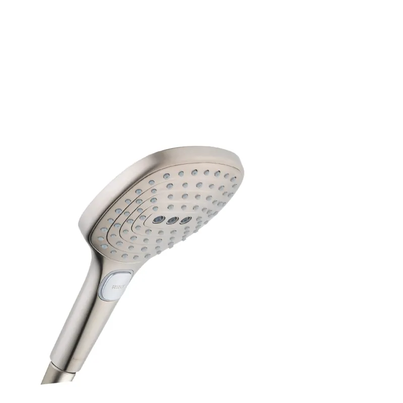 Hansgrohe 04528820 Raindance Select E Handshower 120 3-Jet, 2.0 GPM in Brushed Nickel