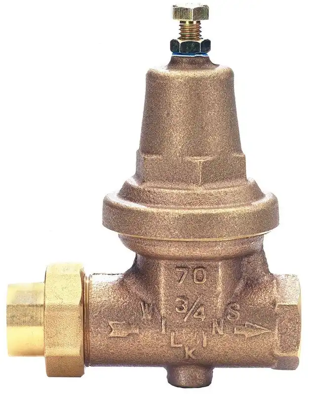 Zurn 34-70XLDULU 70XL 3/4 in. Cast Bronze Union FNPT Pressure Reducing Valve