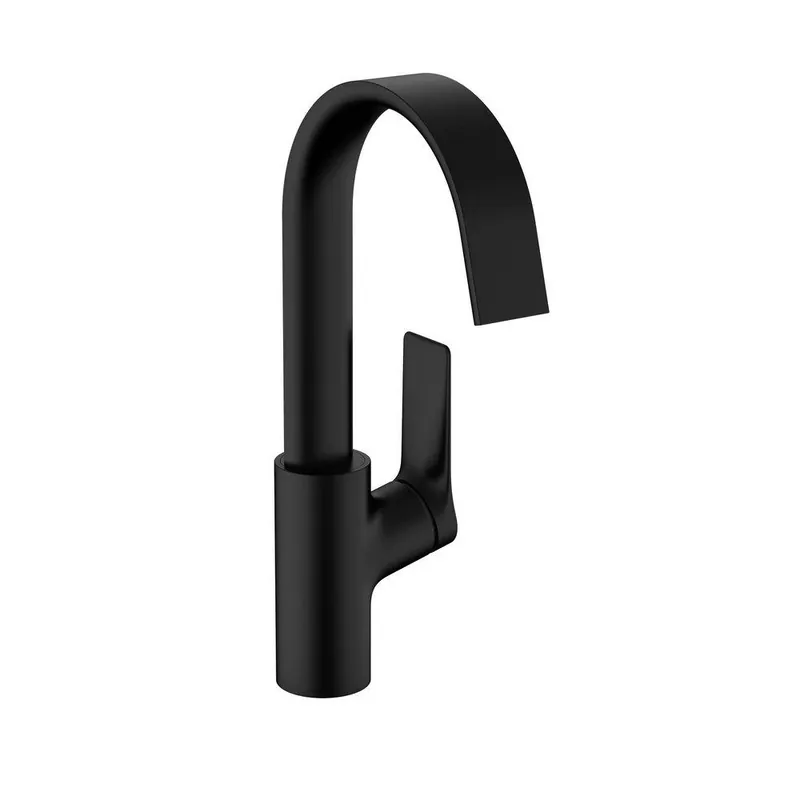 Hansgrohe 75030671 Vivenis Single Handle Bathroom Sink Faucet in Matte Black