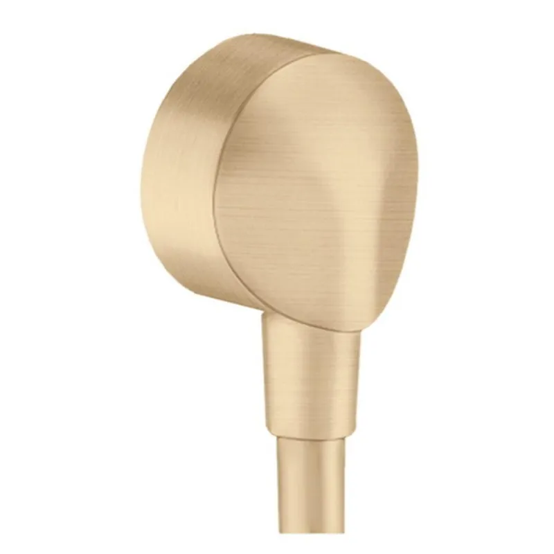Hansgrohe 27458143 FixFit Supply Elbow in Brushed Bronze