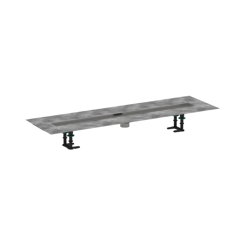 Hansgrohe 56013181 RainDrain 2 Outlet 35 1/4 (900mm) Brushed Stainless Steel