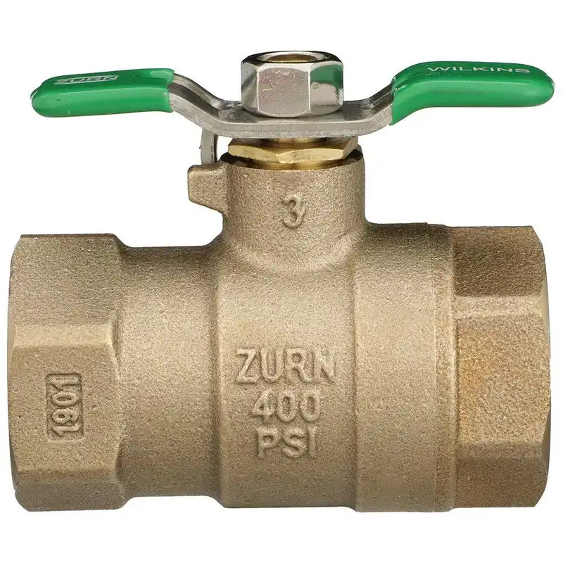 Zurn 34-850TXL Model 850XL 3/4 in. Bronze Full Port FNPT 400# Ball Valve