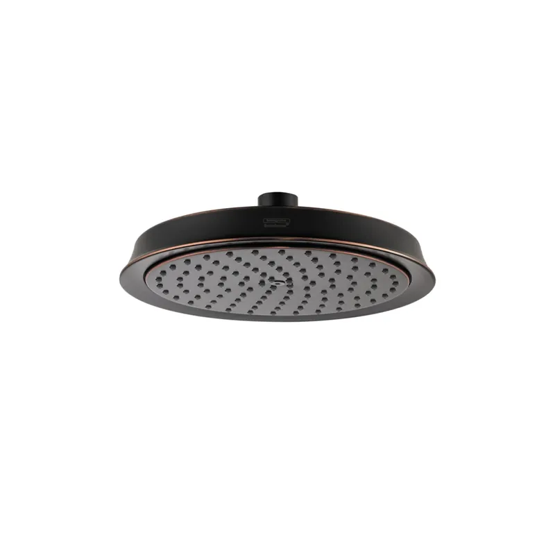 Hansgrohe 26924921 Raindance Classic Showerhead 180 1-Jet Rain 1.75 GPM in Rubbed Bronze