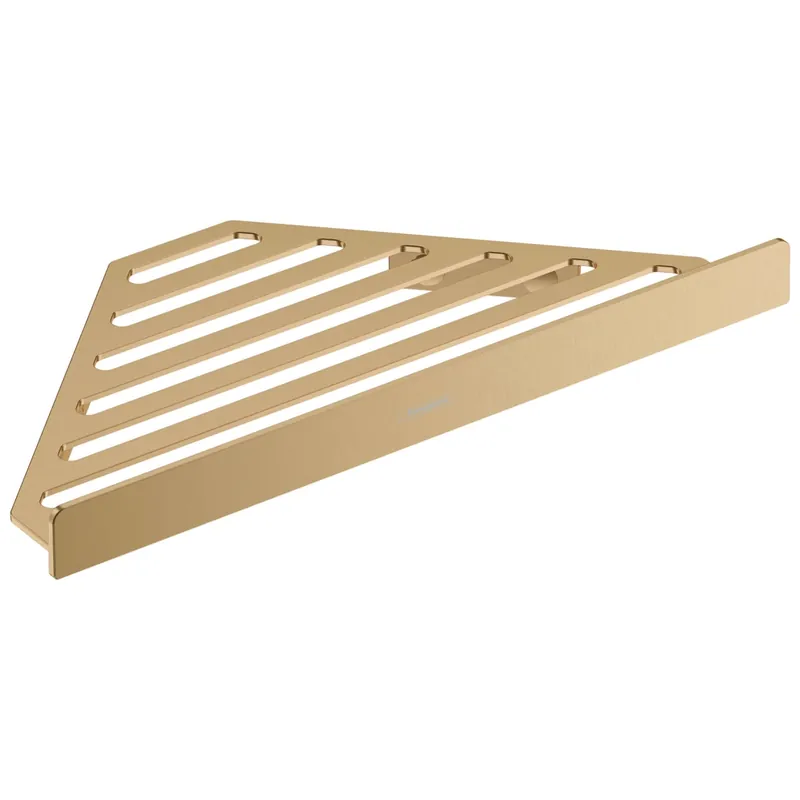 Hansgrohe 41741140 AddStoris Corner Basket in Brushed Bronze