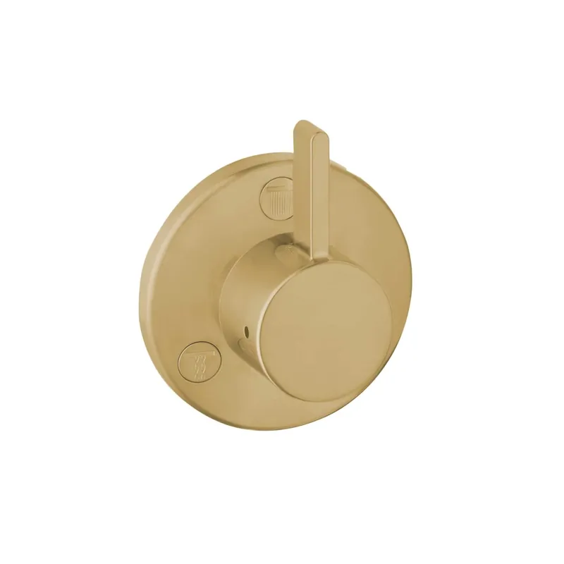 Hansgrohe 04232140 Ecostat Diverter Trim S Trio/Quattro in Brushed Bronze