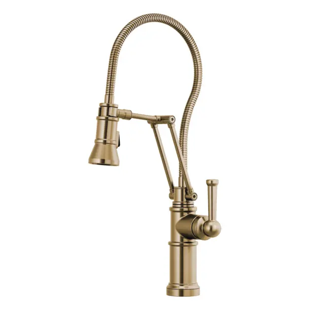 Delta Faucet 63125LF-GL Artesso: Articulating Faucet With Finished Hose
