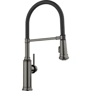 Blanco 443264 Sink Fct 443264 Satin Drk Stl Empressa 1.5 Semi Pro Pulldown