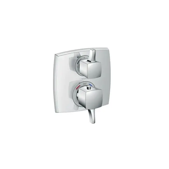 Hansgrohe 15727921 TRIM 15727921 RB THERMOSTATIC ECOSTAT SQ W/VOL CONTROL