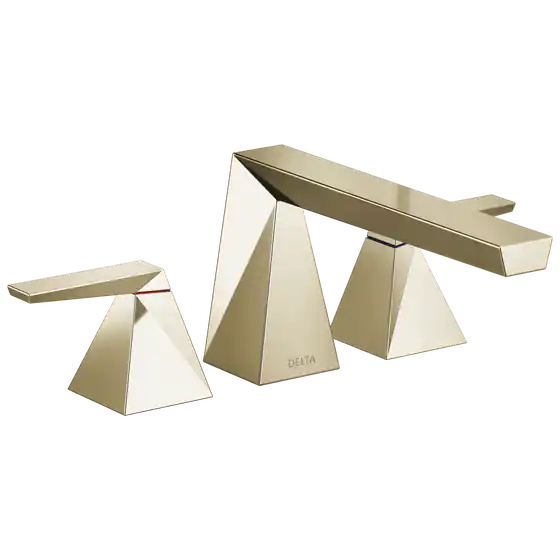 Delta T2743-PN-PR Two-Handle Roman Tub Trim