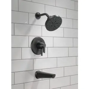Delta T17472-PR Galeon: 17S Tub Shower Trim with H2OKinetic