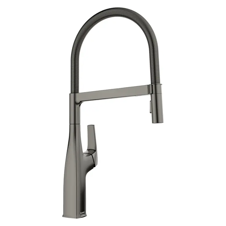 BLANCO 443266 SINK FCT 443266 SATIN DRK STL RIVANA 1.5gpm SEMI-PRO PULLDWN