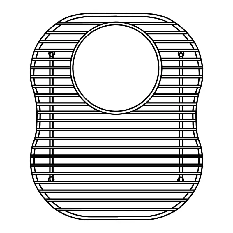 Elkay LKOBG1113CR Grid LKOBG1113CR Vinyl Covered Wire Bottom Grid