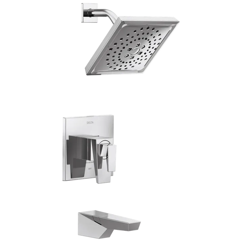 Delta T17443-PR Tub Shower Trim Monitor 17 Series H2Okinetic