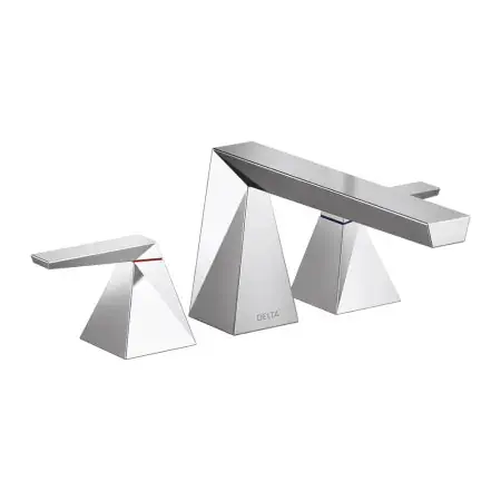 DELTA T2743-PR Delta Trillian: Two-Handle Roman Tub Trim