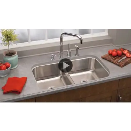 Elkay ILCGR4022R1 SINK 40X22 1HL SS SGL BWL 18GA W/LH DRAIN BOARD