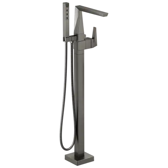 DELTA T4743-KS-PR-FL Trillian: Single Handle Floor Mount Tub Filler Trim