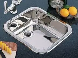 BLANCO 440335 SINK 14X15 N/HL SGL BOWL