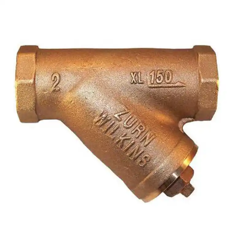 Zurn 112-YBXLP Y Strainer 1-1/2 BRNZ - YBXLP THRD W/20-MESH SS SCRN