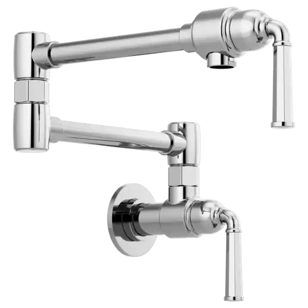 Delta Faucet 62874LF-PC Brizo Rook Wall Mount Pot Filler