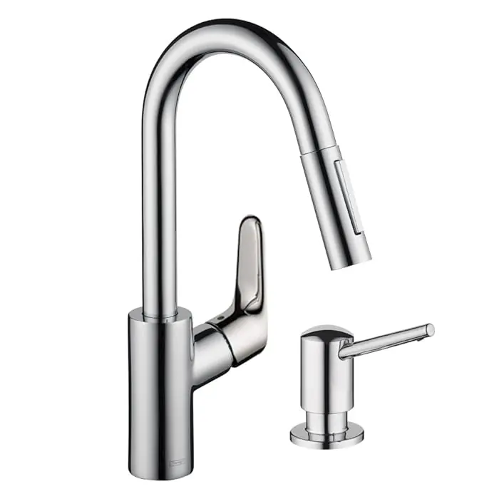 Hansgrohe KK04506-04539PC-2 Sink Fct Kit Focus Higharc Prep Pull Dwn