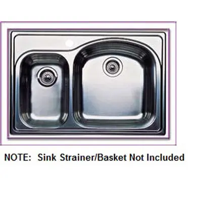 BLANCO 511-746R-1 SINK 33X22 CHO DBL BOWL 511-746R-1