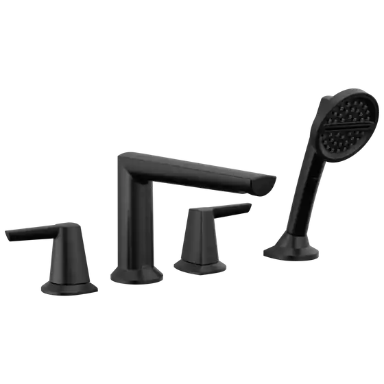 Delta T4771-BL Galeon: 4-Hole Roman Tub Trim with Hand Shower