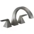 Delta T2746-KS-PR Two-Handle Roman Tub Trim