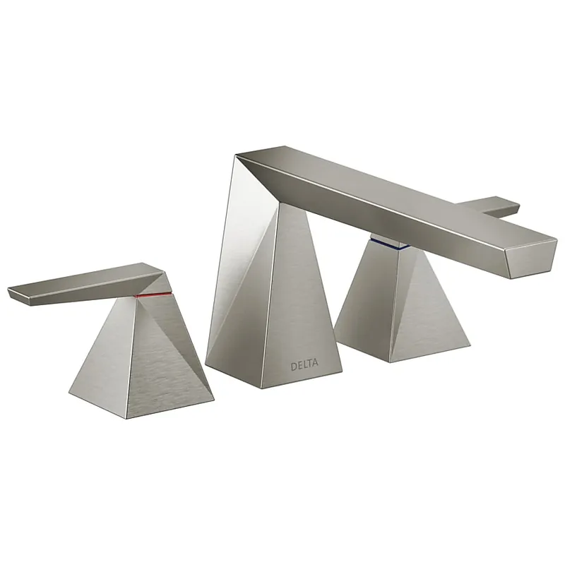 Delta T2743-SS-PR Two-Handle Roman Tub Trim