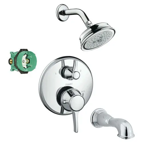 HANSGROHE KST15753-04070-88PC-2 TRIM KIT KST157530407088PC2 TUB/SHWR CROMA C 100