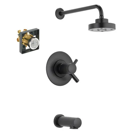 Delta Faucet KTS60475-R-BL Trim Kit Tub/Shower with Rough-In
