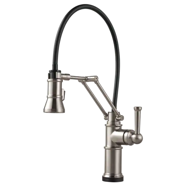 Delta Faucet 64225LF-SS Brizo Artesso: Single Handle Articulating Kitchen Faucet with SmartTouch